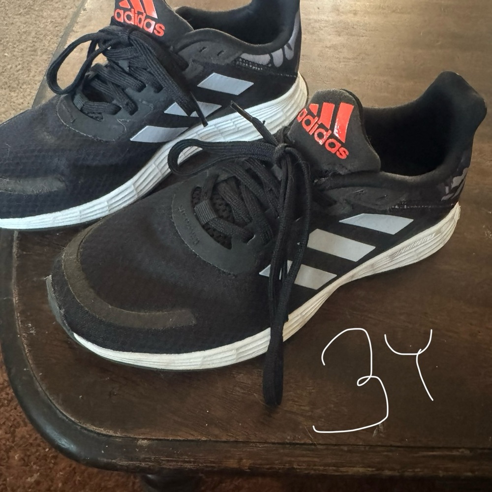 Adidas Kids Black Sneakers